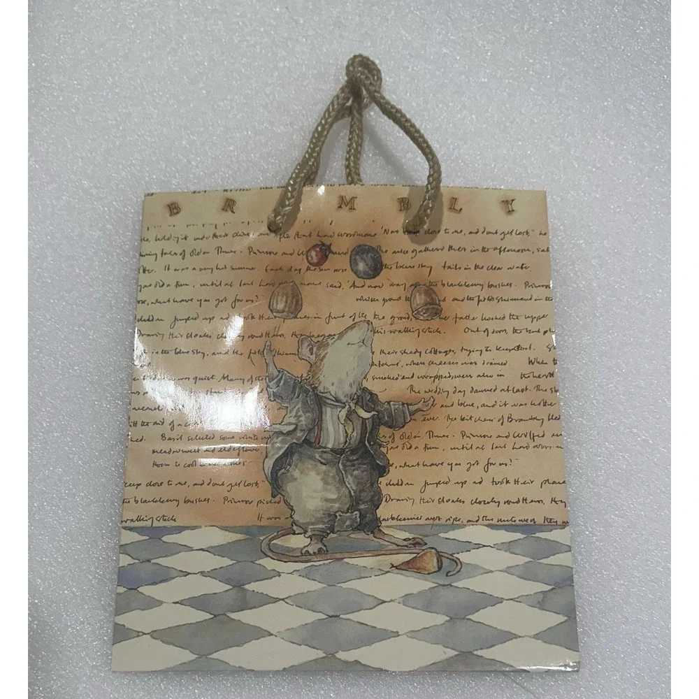 New Brambly Hedge Medium Gift Bag Jill Barklem 1994